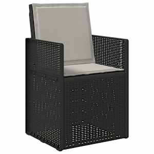 Sedáky a zadní polštáře 2 pcs Světle šedá 47 x 45 x 2 cm - obrázek 3