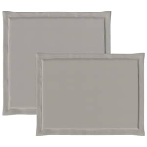 Sedáky a zadní polštáře 2 pcs Světle šedá 47 x 45 x 2 cm - obrázek 7