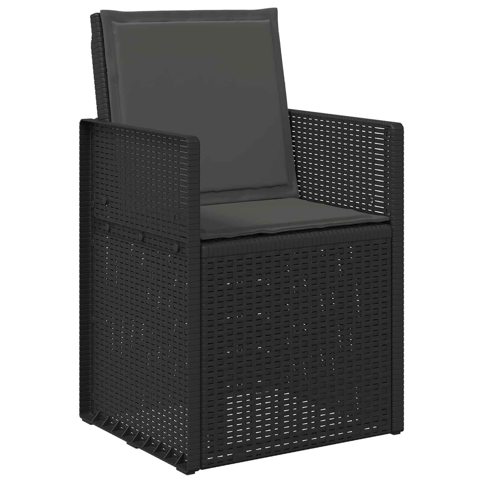 Zit- en Rugkussens 4 pcs Antracietkleurig 47 x 45 x 2 cm image 3