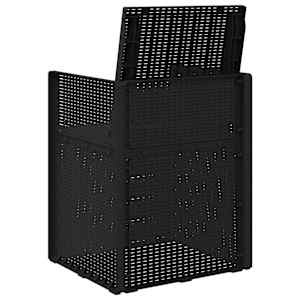 Zahradní jídelní židle 2 pcs Antracitová PP - obrázek 7