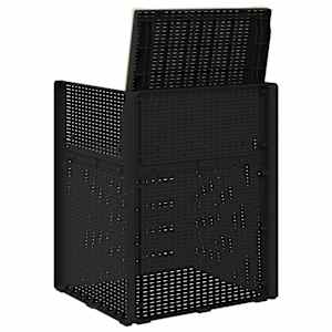 Zahradní jídelní židle 2 pcs Antracitová a krémová PP - obrázek 7