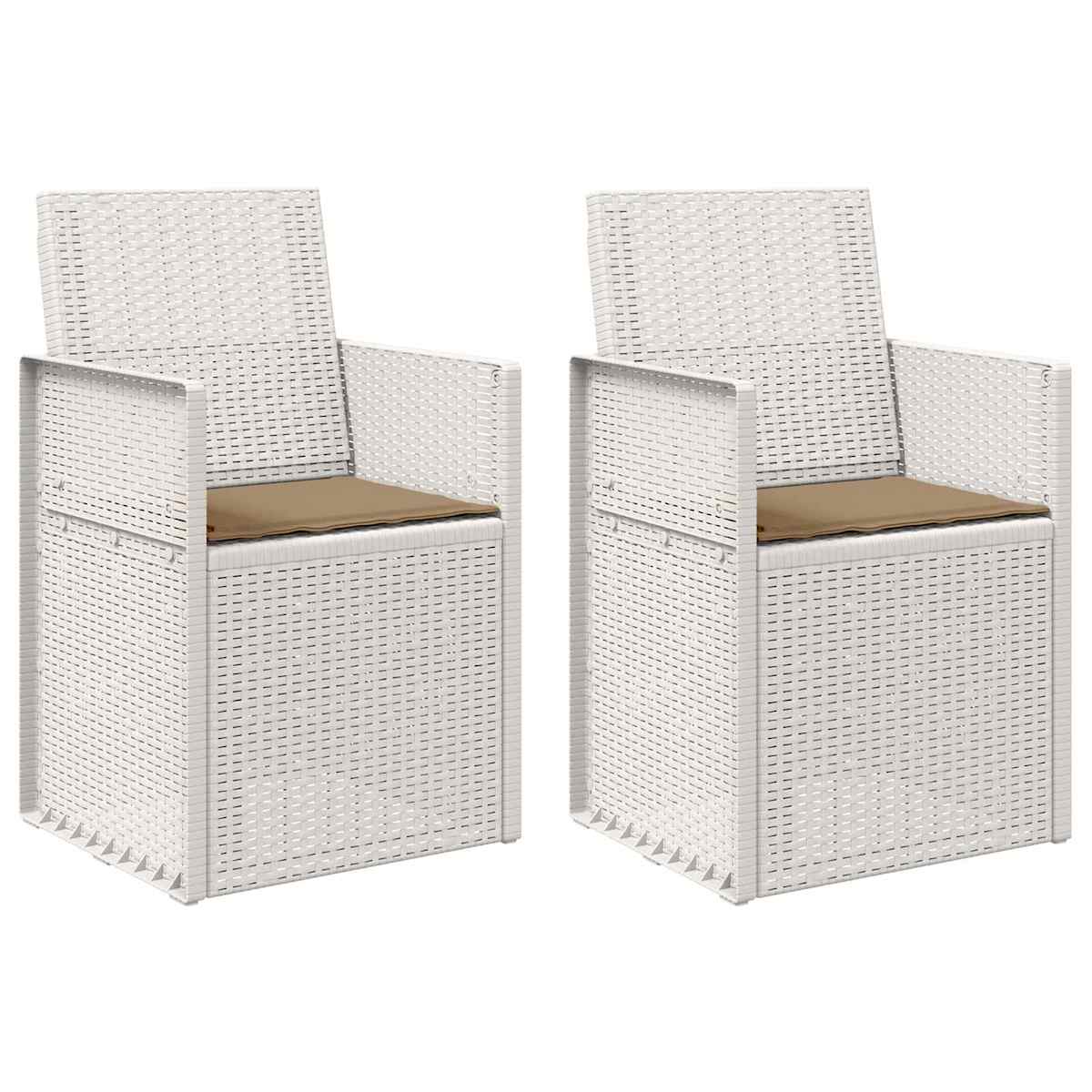 Havemøbler Spisestole 2 stk. PP - Billede 2