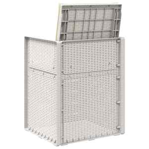 Zahradní jídelní židle 2 pcs Bílá a krémová PP - obrázek 7