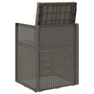 Zahradní jídelní židle 2 pcs Světle šedá, Šedobéžová PP - obrázek 7