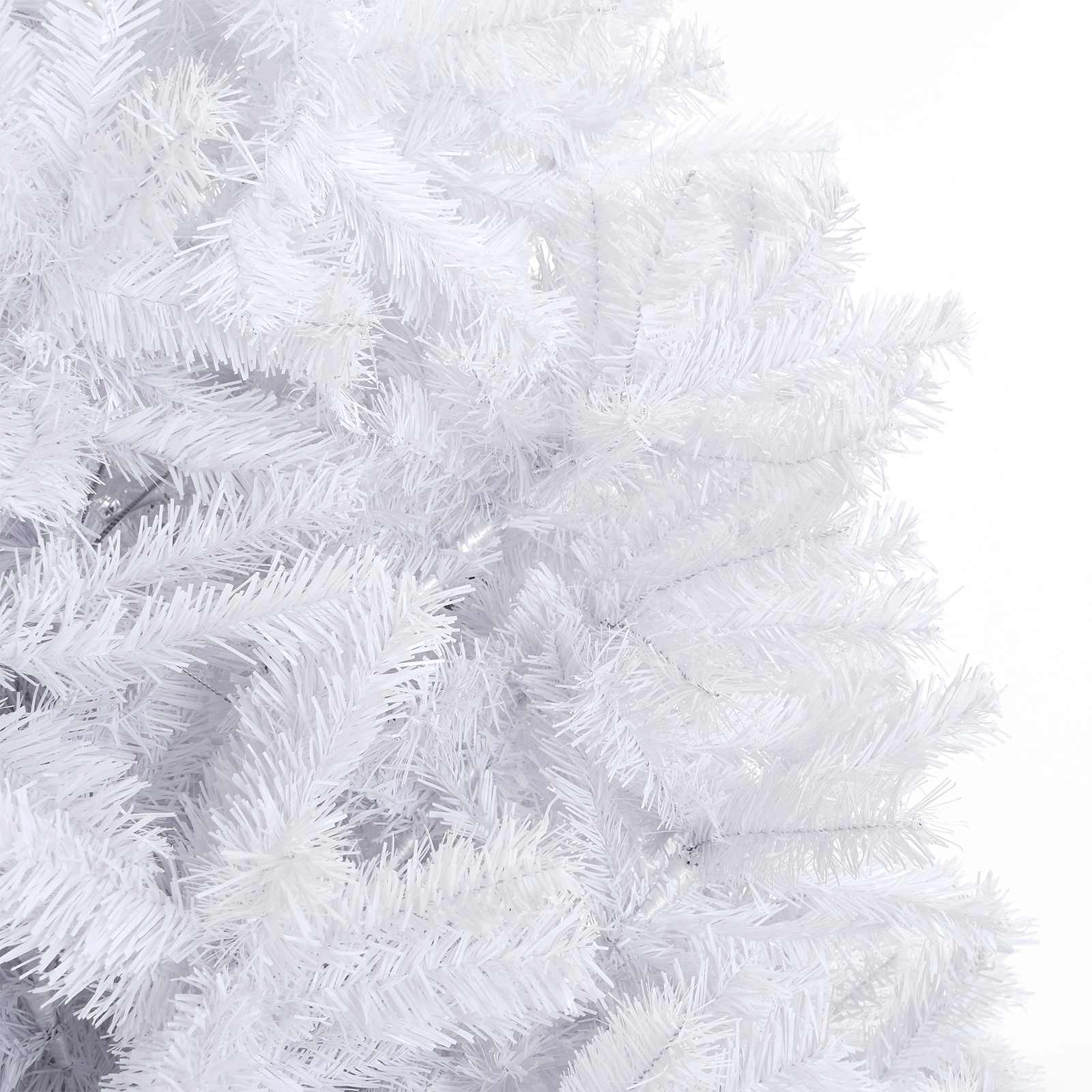 Sapin de Noël artificiel avec 300 LED Blanc 300 cm PVC et Acier – Image 11