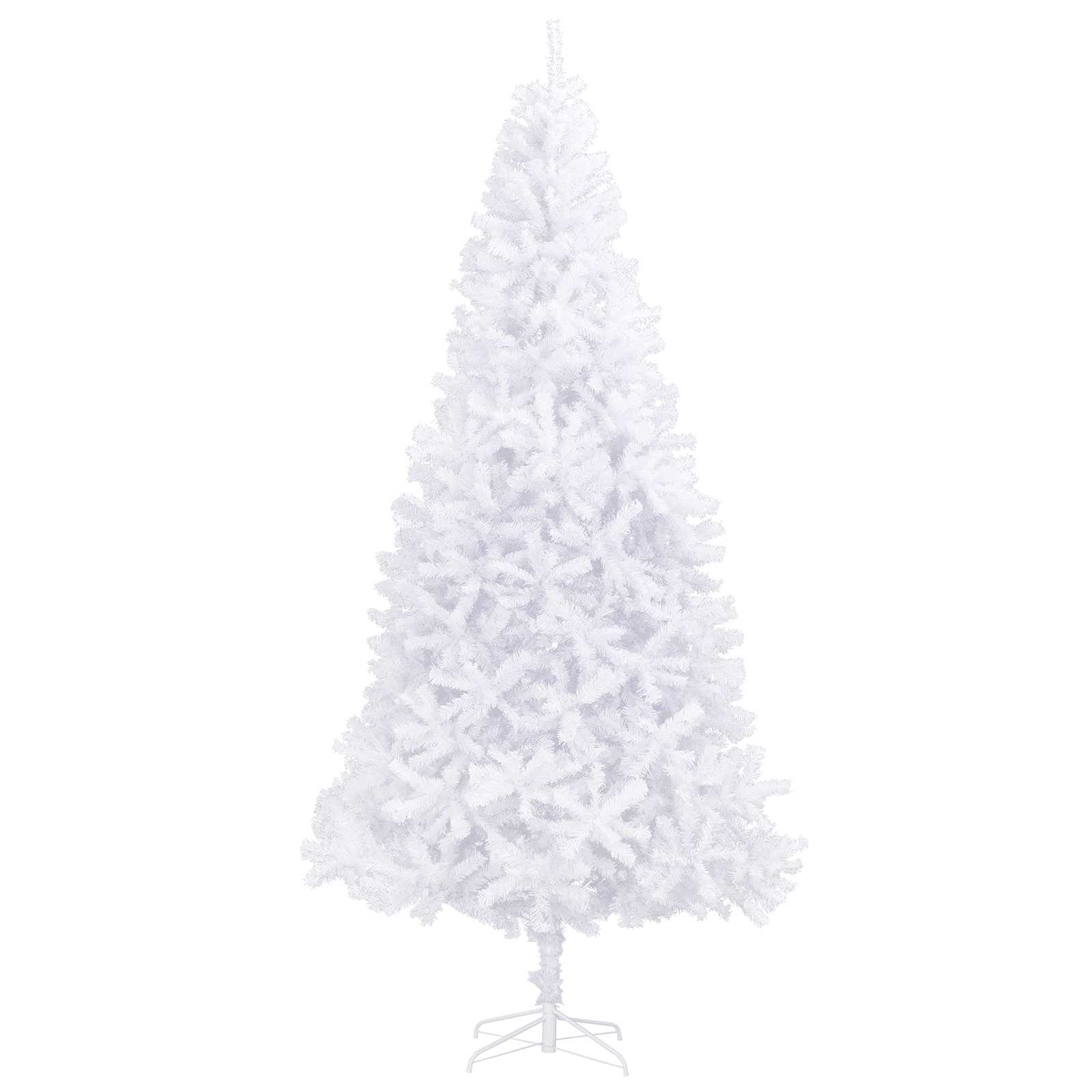 Sapin de Noël artificiel avec 300 LED Blanc 300 cm PVC et Acier – Image 6
