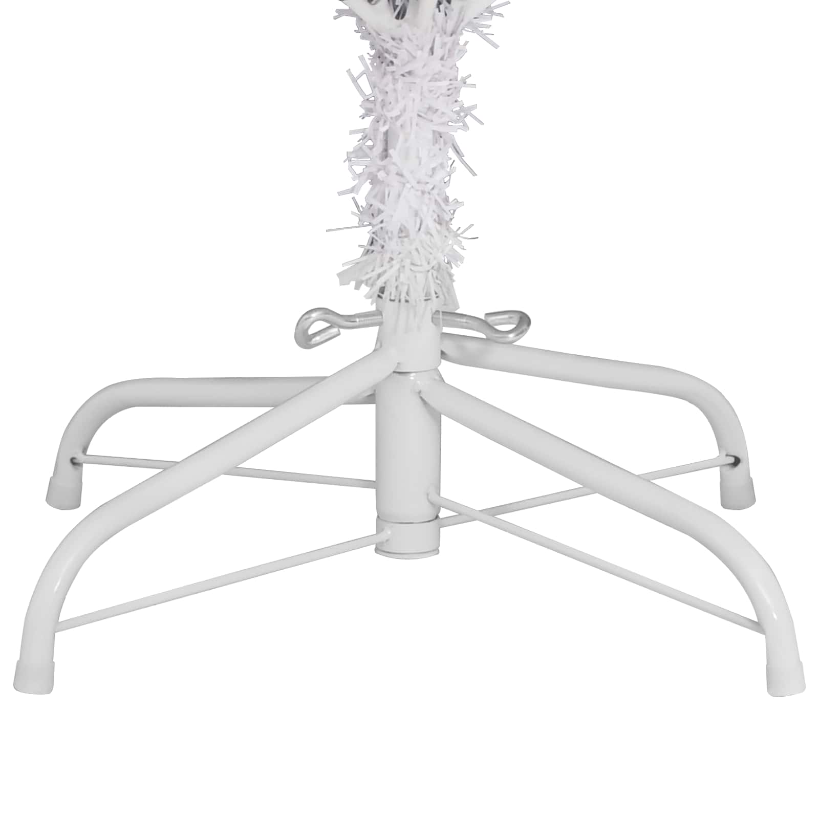 Sapin de Noël Artificiel à Branches Articulées Blanc 180 cm – Image 11