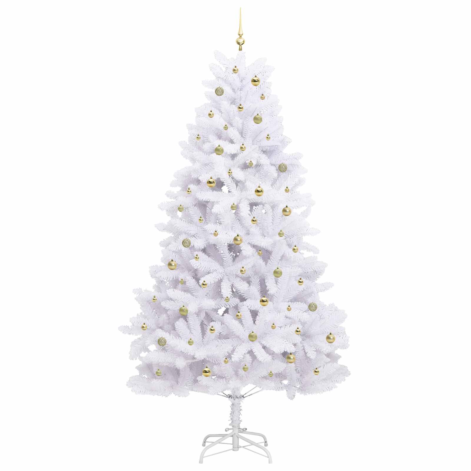 Sapin de Noël Artificiel à Branches Articulées Blanc 270 cm – Image 4