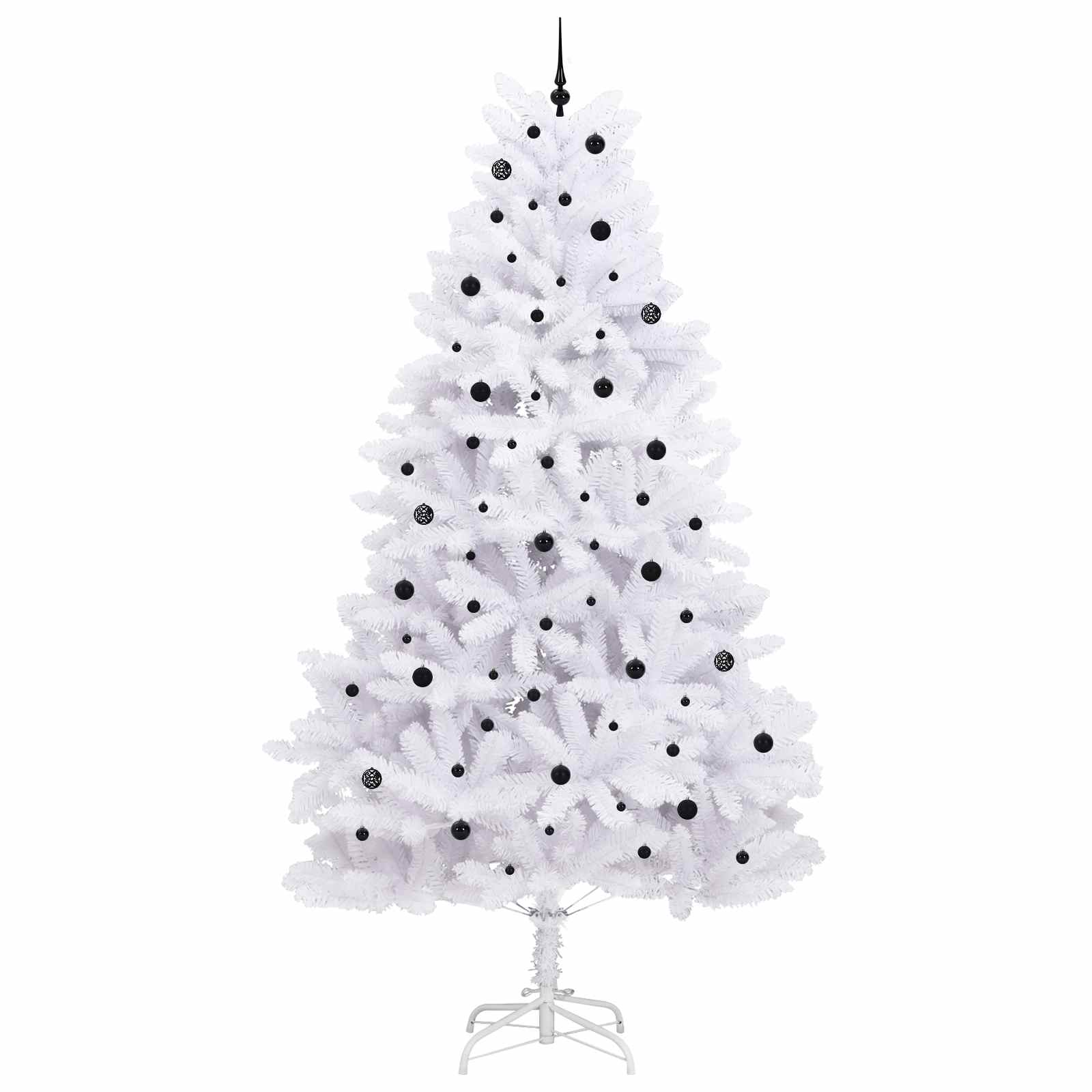 Sapin de Noël Artificiel à Branches Articulées Blanc 300 cm – Image 4