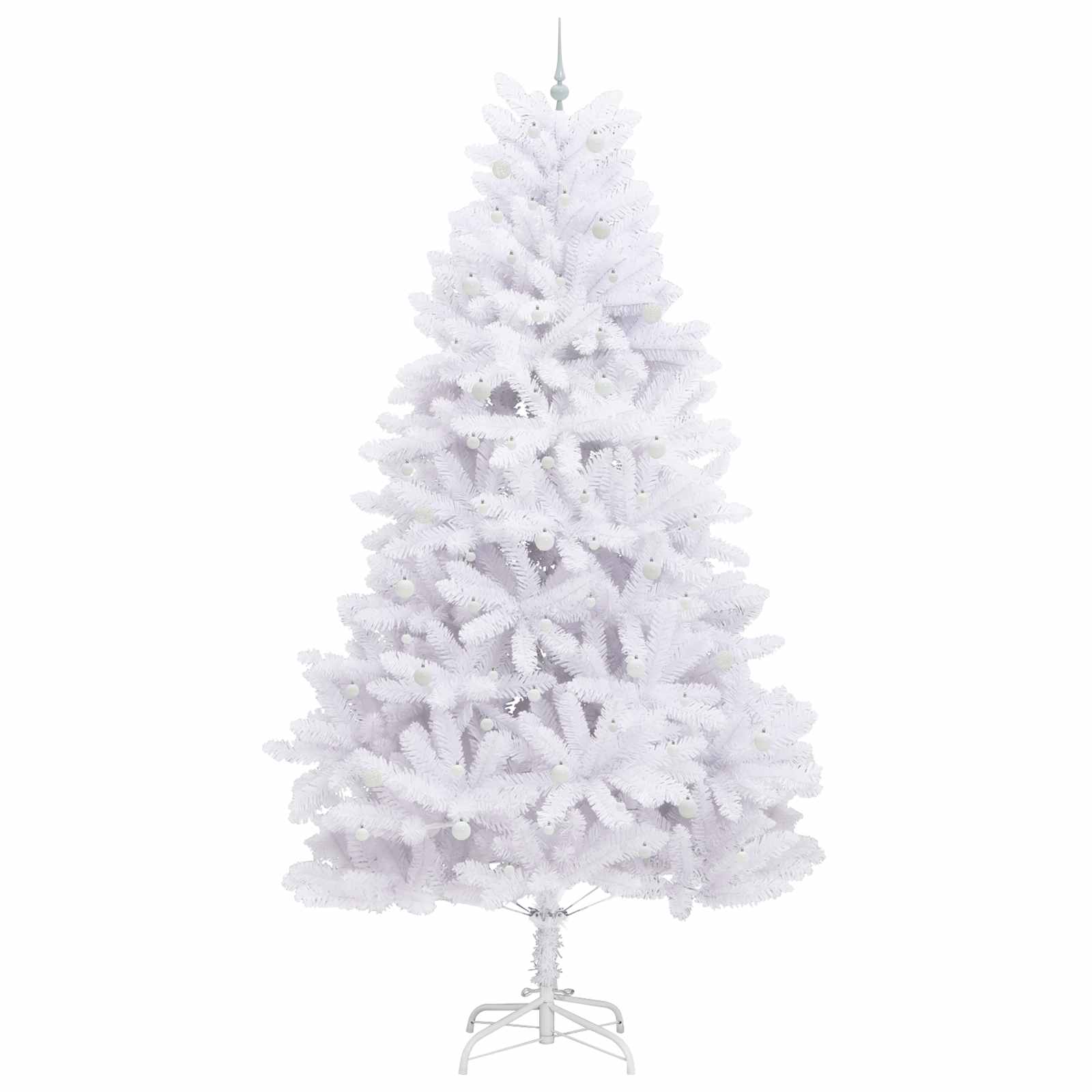 Sapin de Noël Artificiel à Branches Articulées Blanc 300 cm – Image 4