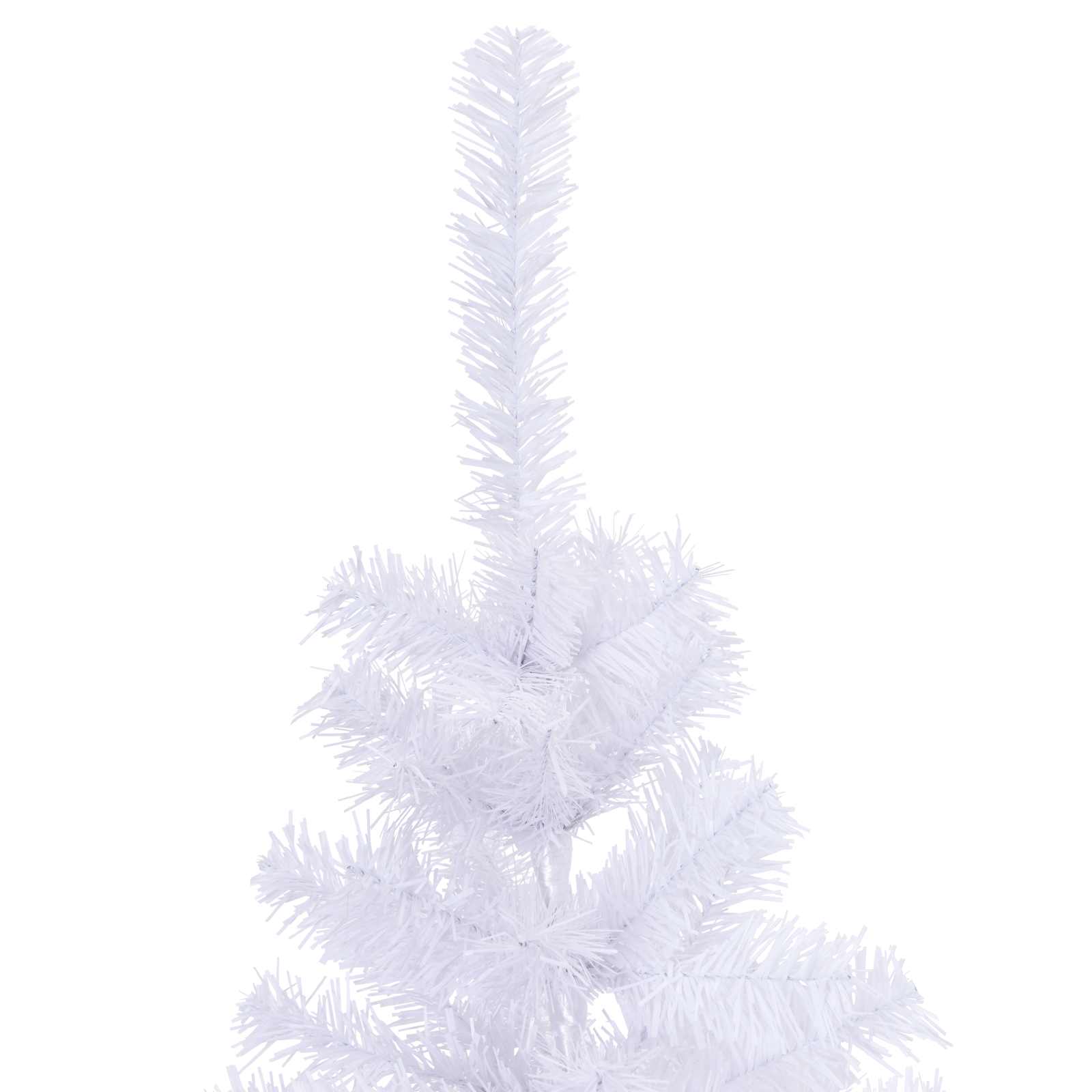 Sapin de Noël artificiel avec 150 LED Blanc 120 cm PVC et Acier – Image 10