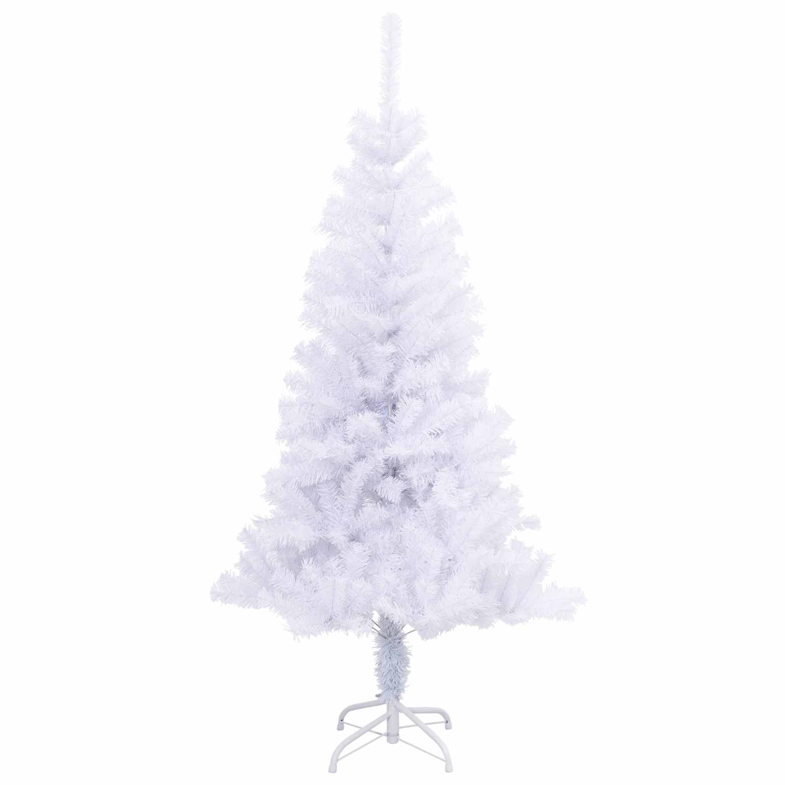 Sapin de Noël artificiel avec 150 LED Blanc 120 cm PVC et Acier – Image 6