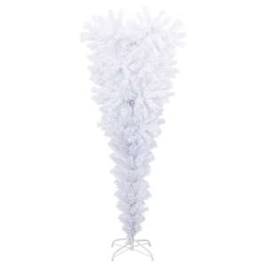 Umělý vánoční stromeček s stojanem Bílá 120 cm PVC a ocel - obrázek 5