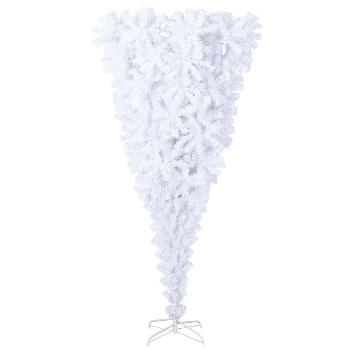 Kunstigt juletræ med 300 LED'er 210 cm PVC og Stål - Billede 5