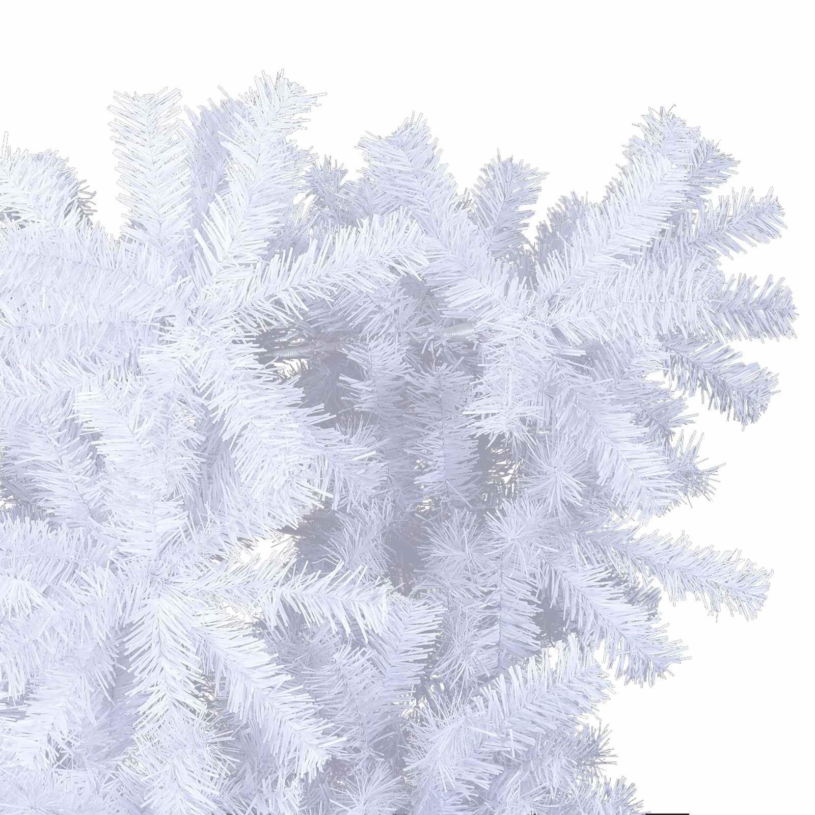 Sapin de Noël artificiel avec 300 LED Blanc 240 cm PVC et Acier – Image 6