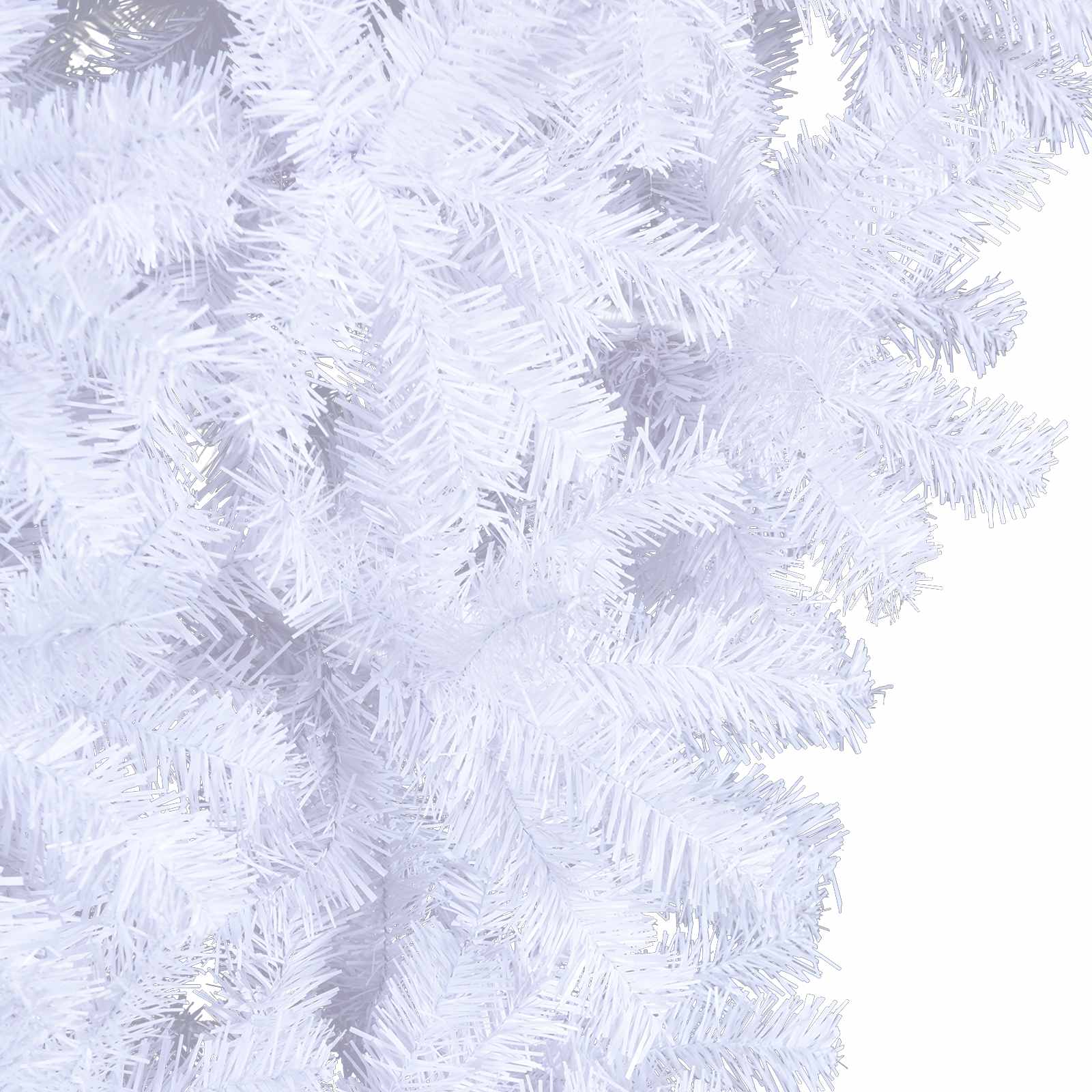 Sapin de Noël artificiel avec 300 LED Blanc 240 cm PVC et Acier – Image 7