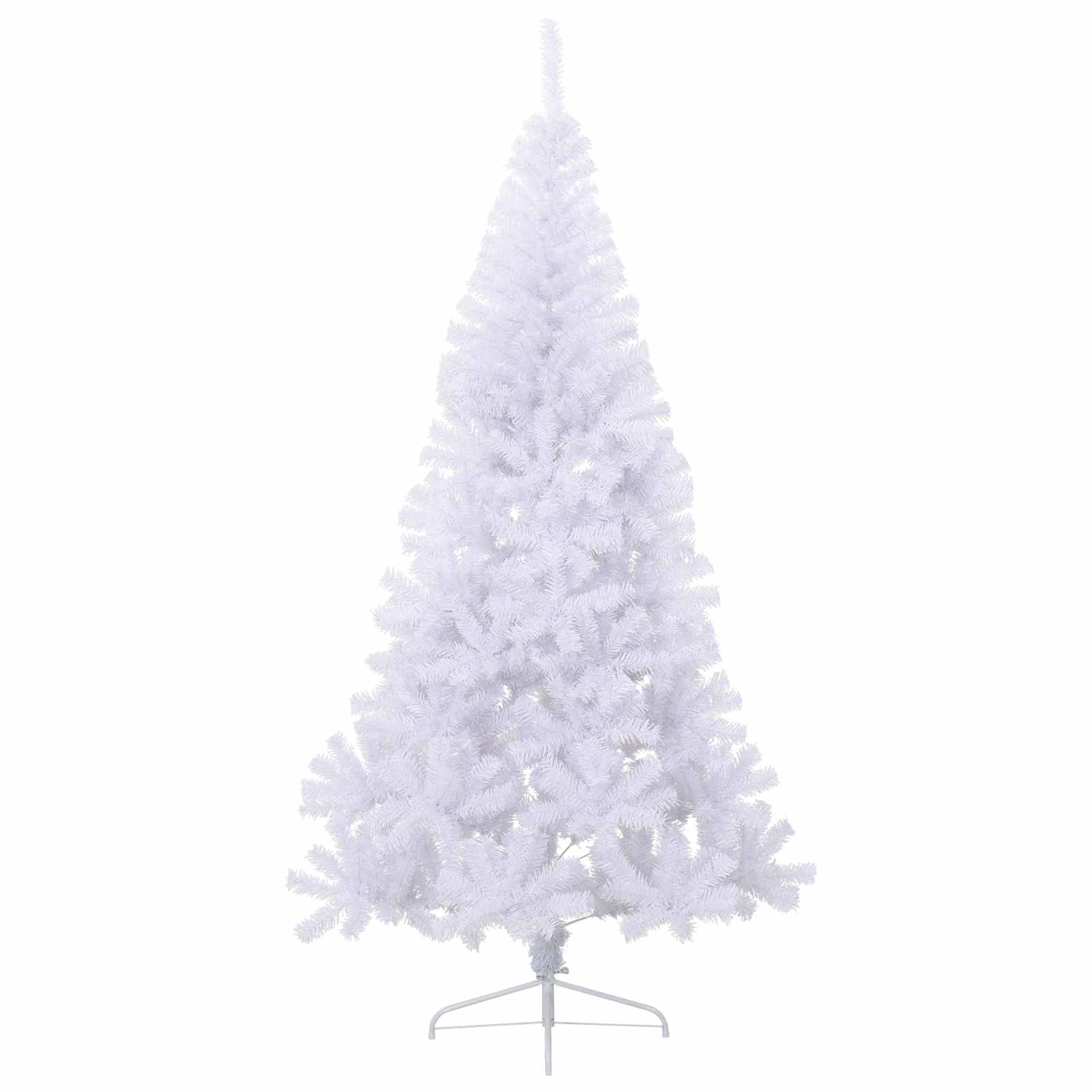 Sapin de Noël artificiel avec 300 LED Blanc 180 cm PVC et Acier – Image 6