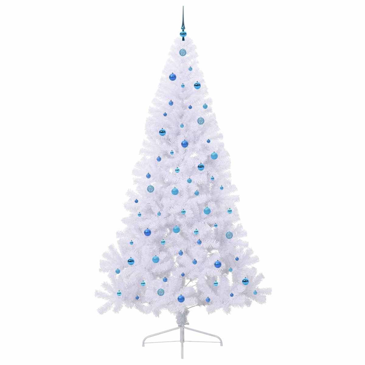 Kunstigt juletræ 240 cm PVC og Stål - Billede 4
