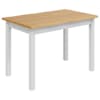 VidaXL S&ouml;&ouml;gilaud EKAI Valge 112 x 70 x 76,5 cm Toekas m&auml;nnipuit