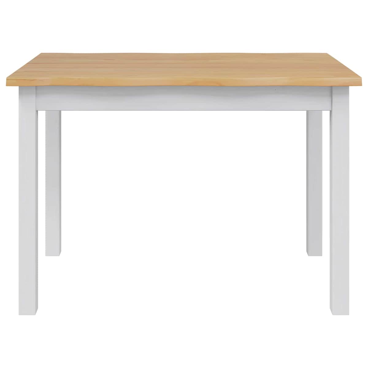 Spisebord EKAI 112 x 70 x 76,5 cm Massivt fyrretræ - Billede 4