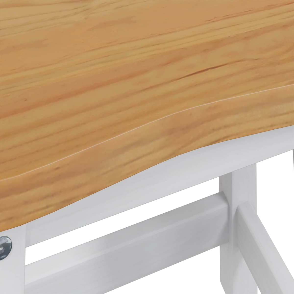 Barbænk EKAI 2 stk. 40 x 29 x 45,5 cm Massivt fyrretræ - Billede 8