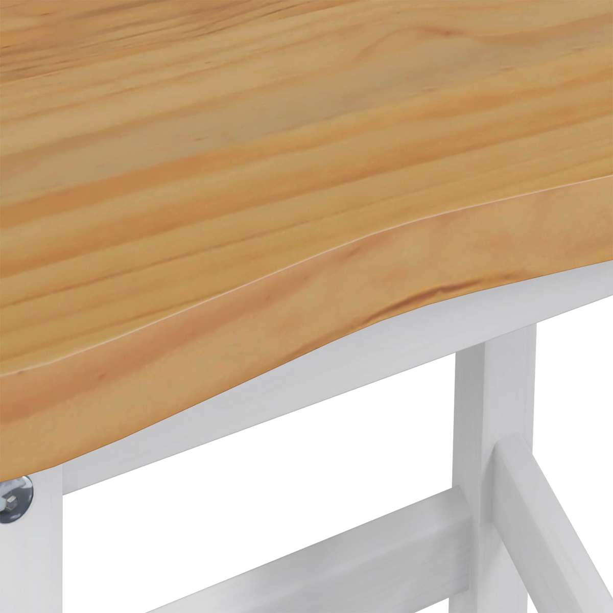 Høj Barstol EKAI 2 stk. 40 x 29 x 63 cm Massivt fyrretræ - Billede 8