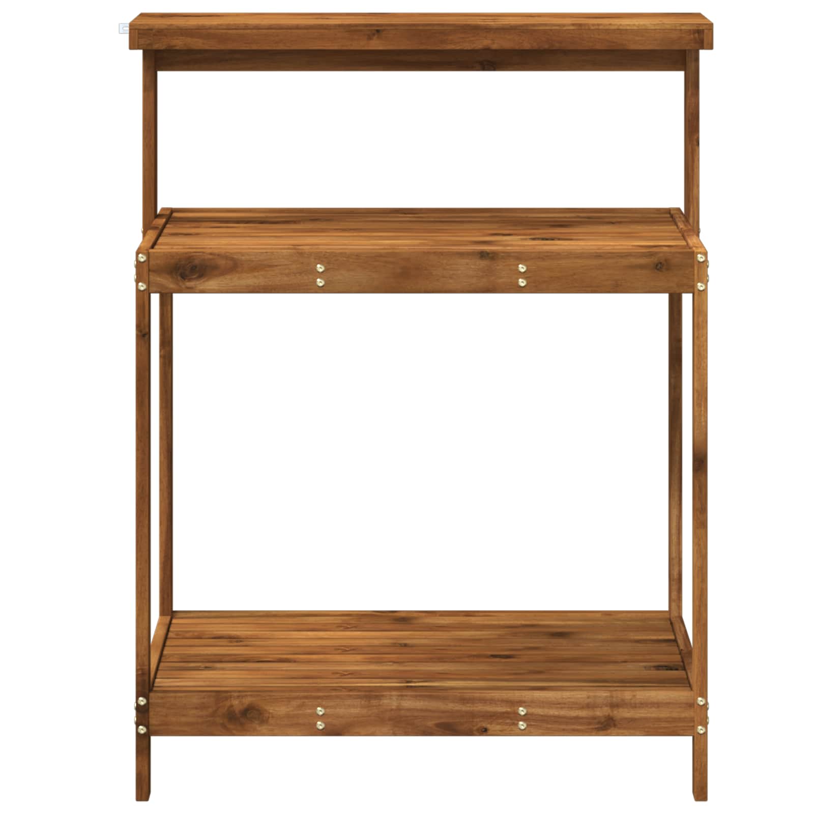 Buiten pottingbank 86,5 x 48,5 x 106 cm Massief Acaciahout image 3