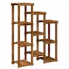vidaXL Taimede alus Naturaalne 85 x 30 x 114,5 cm Tugev akatsiapuu