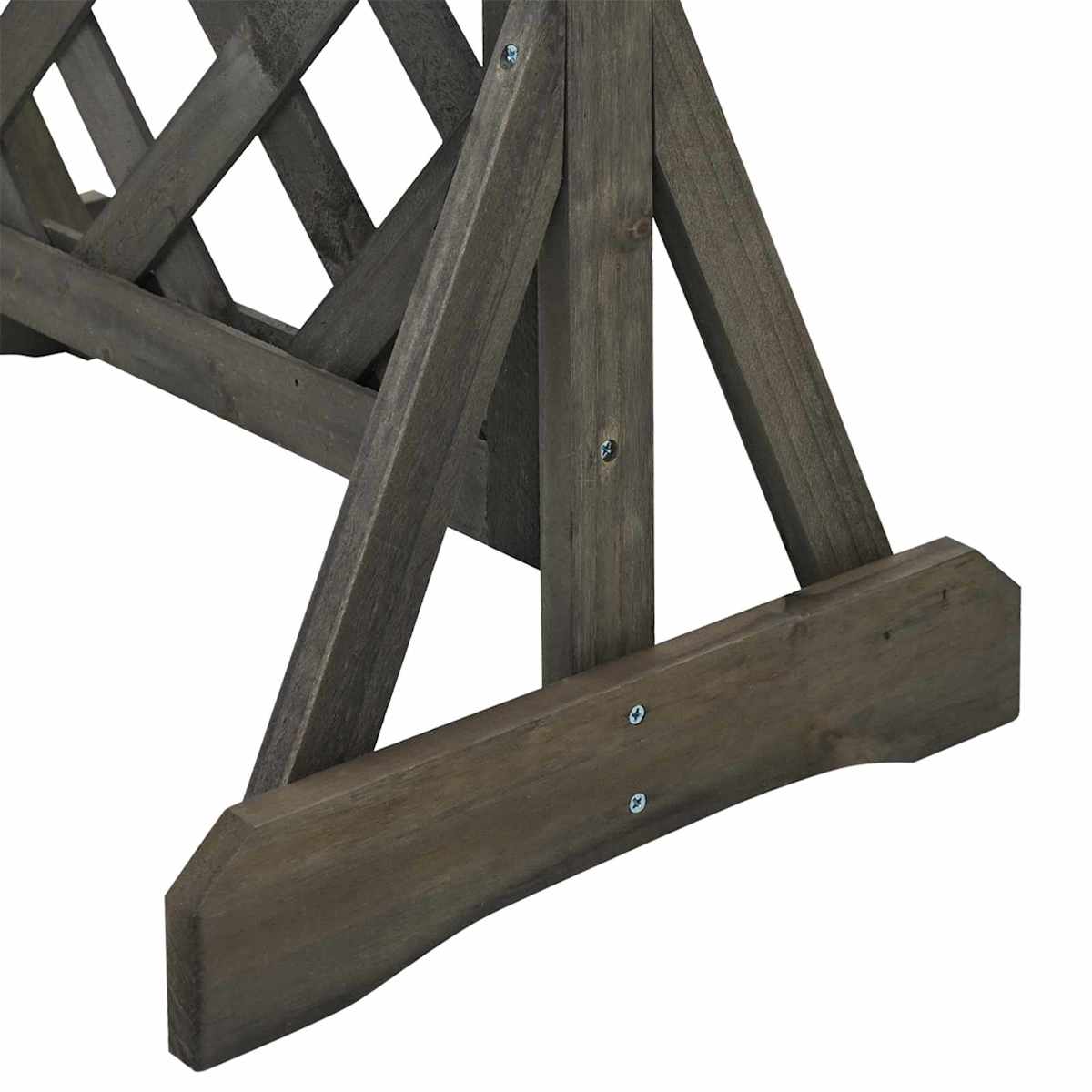 Vertikal have trellis 48 x 30 x 70,5 cm Massivt Fyrretræ - Billede 9
