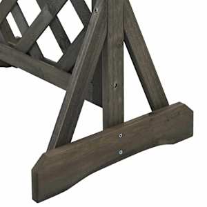 Vertikální zahradní trellis Šedá 48 x 30 x 70,5 cm - obrázek 9