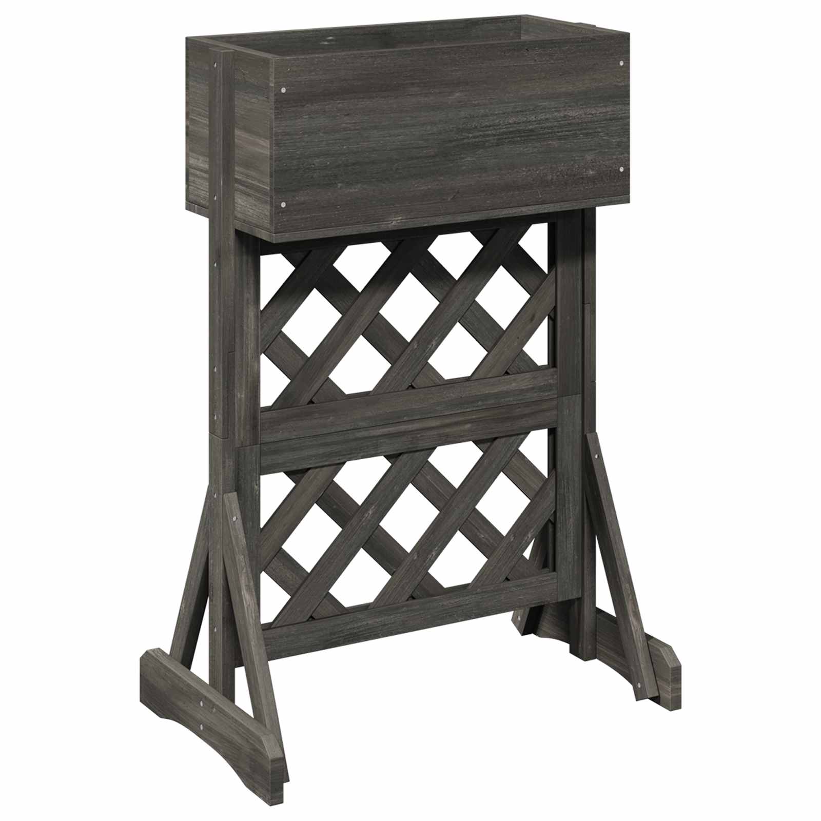 Verticale Tuin Trellis Grijs 48 x 30 x 70,5 cm image 2