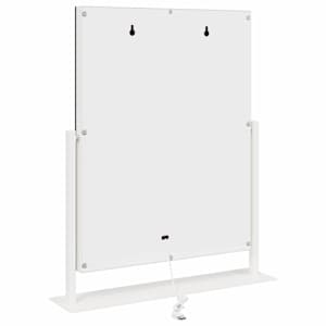 LED zrcadlo na toaletní stůl Bílá 44 x 10 x 53 cm Sklo a ocel - obrázek 7