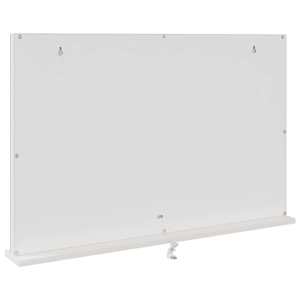 LED zrcadlo na toaletní stůl Bílý 80 x 10 x 52,5 cm Sklo a ocel - obrázek 6
