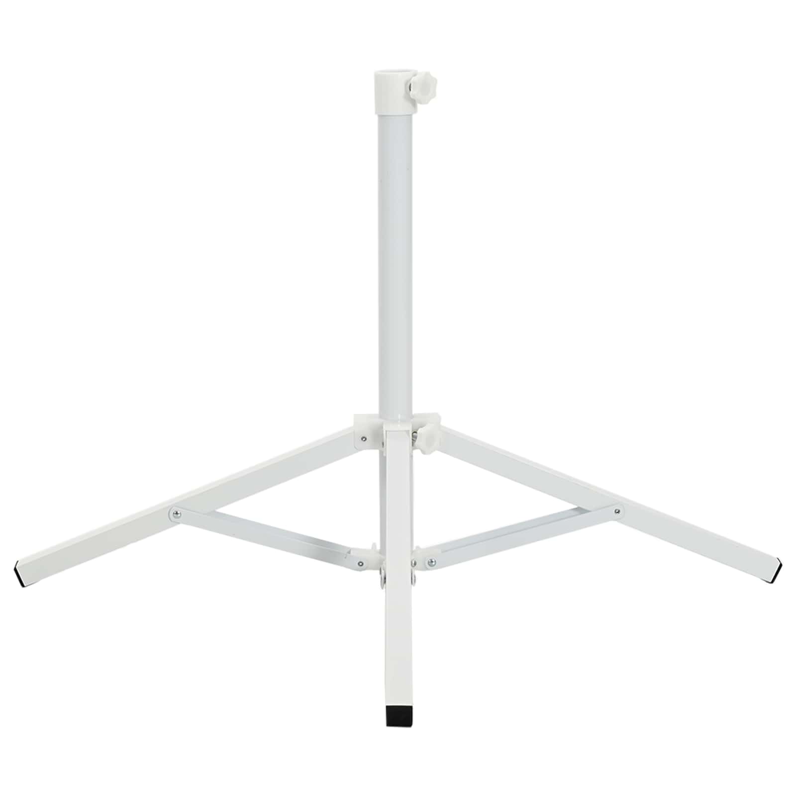 Parasolvoet Wit Staal voor paal van 25-32 mm image 4