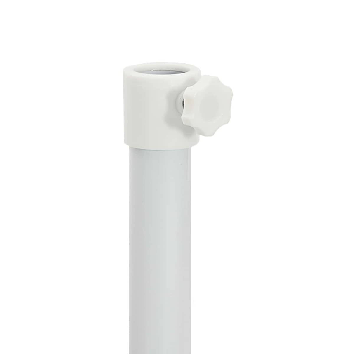 Parasol Stativ Hvid Stål for 25-32 mm Pole - Billede 10