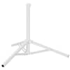 vidaXL Parasiilitald Valge Teras for 25-32 mm Pole