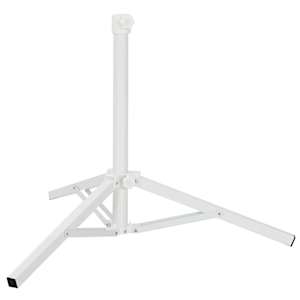 vidaXL Parasiilitald Valge Teras for 25-32 mm Pole