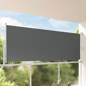 Boční markýza 140 x 300 cm 100% polyester, železo, ocel - obrázek 1