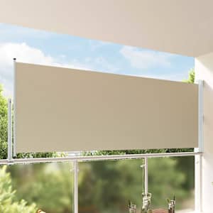 Boční markýza 160 x 300 cm 100% polyester, železo, ocel - obrázek 1
