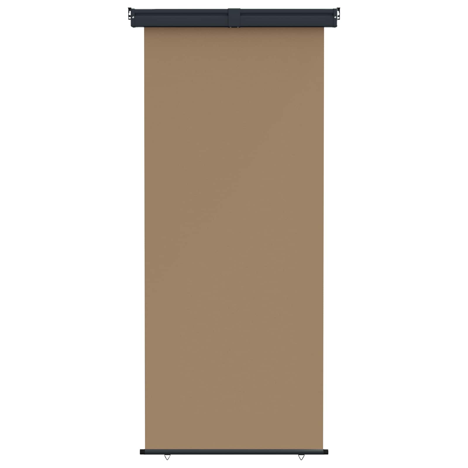 vidaXL Awning lateral pentru balcon 100% poliester, fier, oțel
