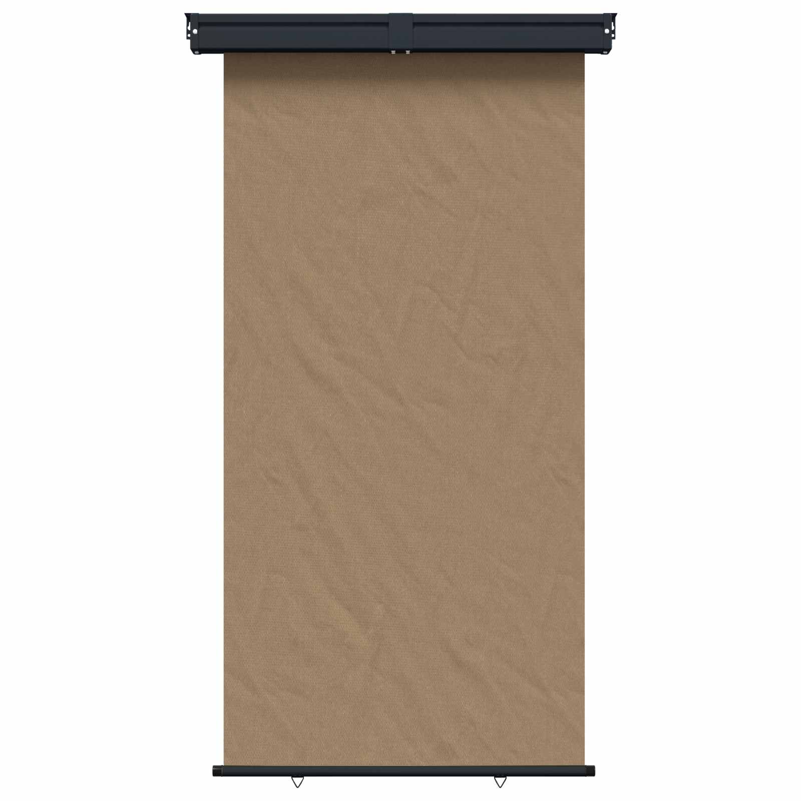 vidaXL Awning lateral pentru balcon 100% poliester, fier, oțel