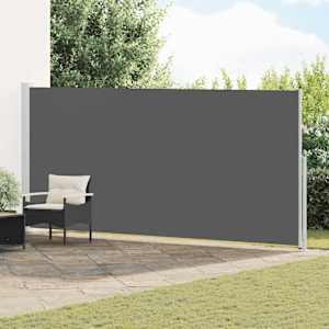 Zložljivo stransko senčilo Antracit 600 x 200 cm Poliester