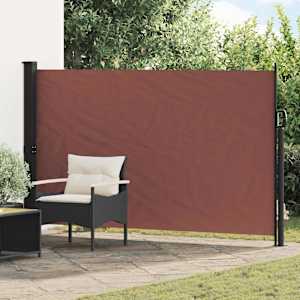 Výsuvná boční markýza Hnědá 300 x 170 cm Polyester - obrázek 1