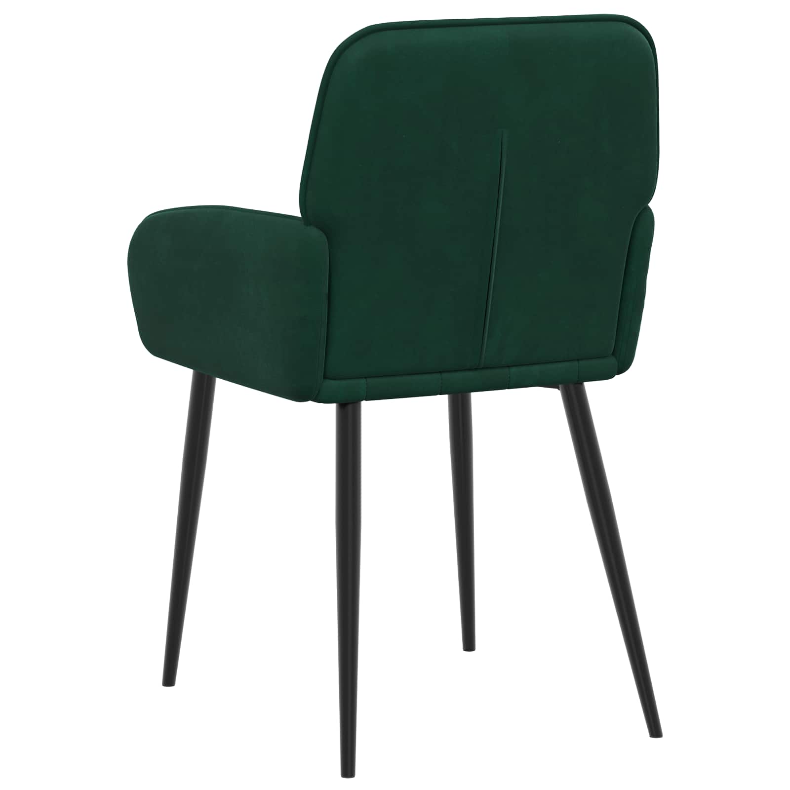 Jedilni stoli 6 pcs Žamet Temno zelena 56,5 x 50 x 86 cm - slika 5