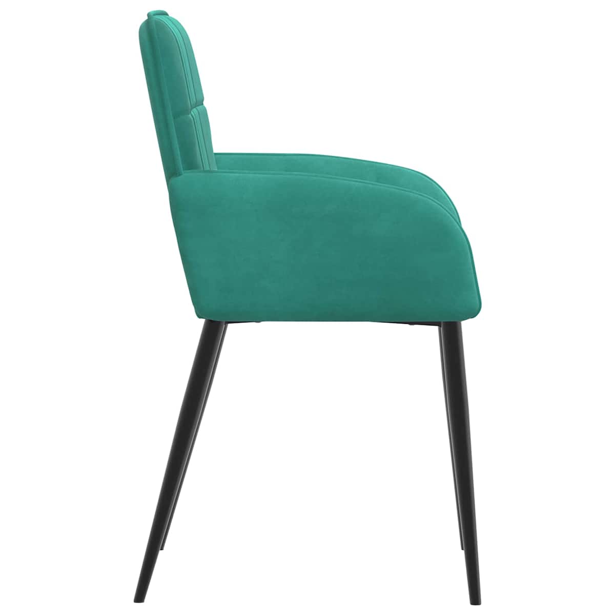 Spisestole Fløjl 56.5 x 50 x 85 cm - Billede 4