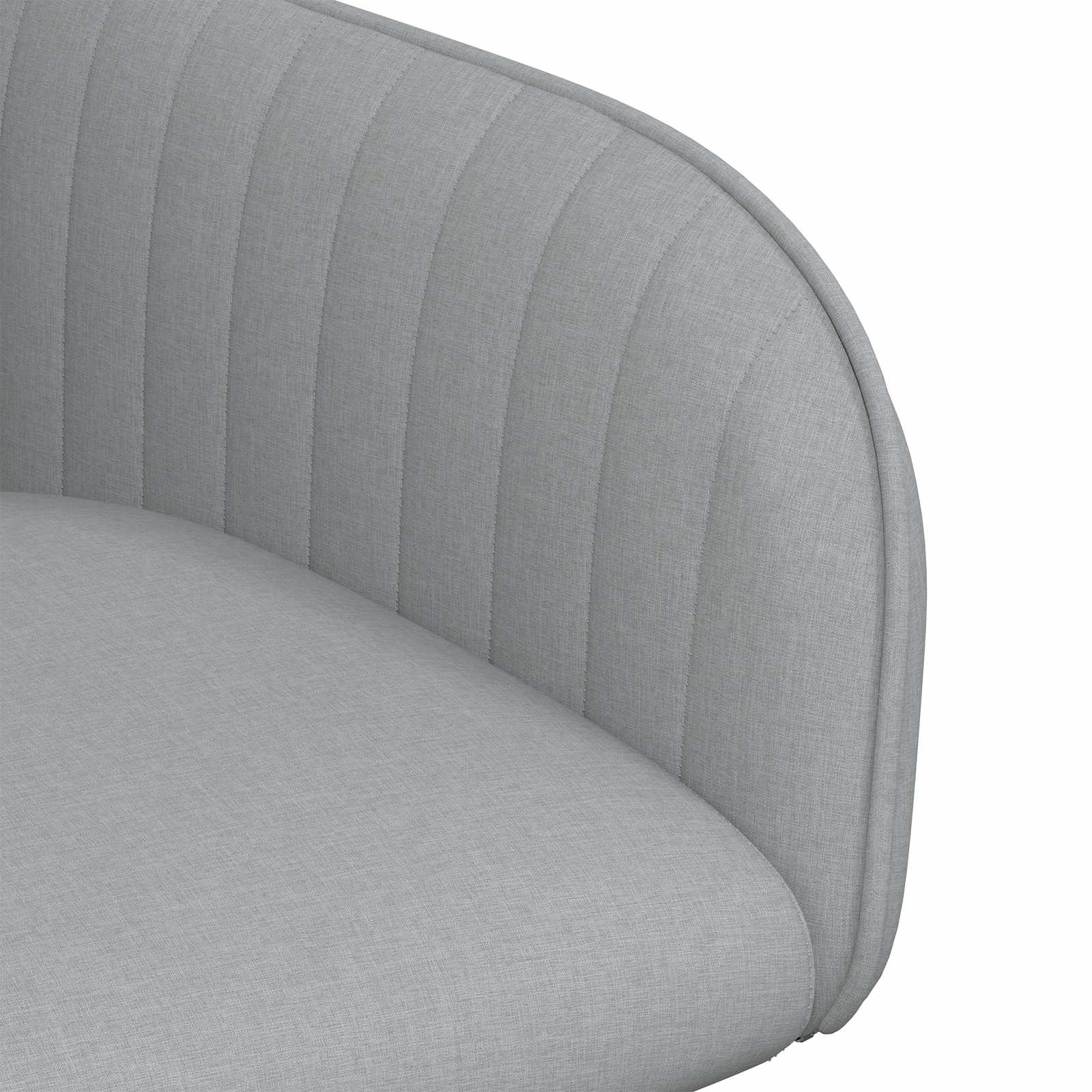 Jedilni stoli 4 pcs Blago Svetlo siva 56,5 x 50 x 87,5 cm - slika 6