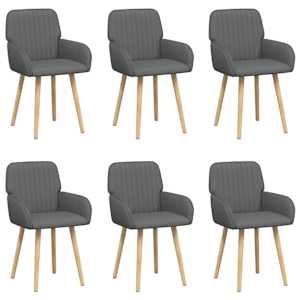 vidaXL S&ouml;&ouml;gitoa Toolid 6 tk kangas Tumehall 56,5 x 50 x 87,5 cm