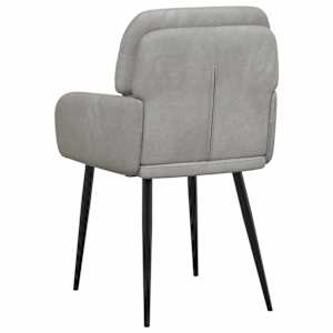 Jídelní židle 6 pcs Samet Světle šedá 59 x 59,5 x 90 cm - obrázek 5