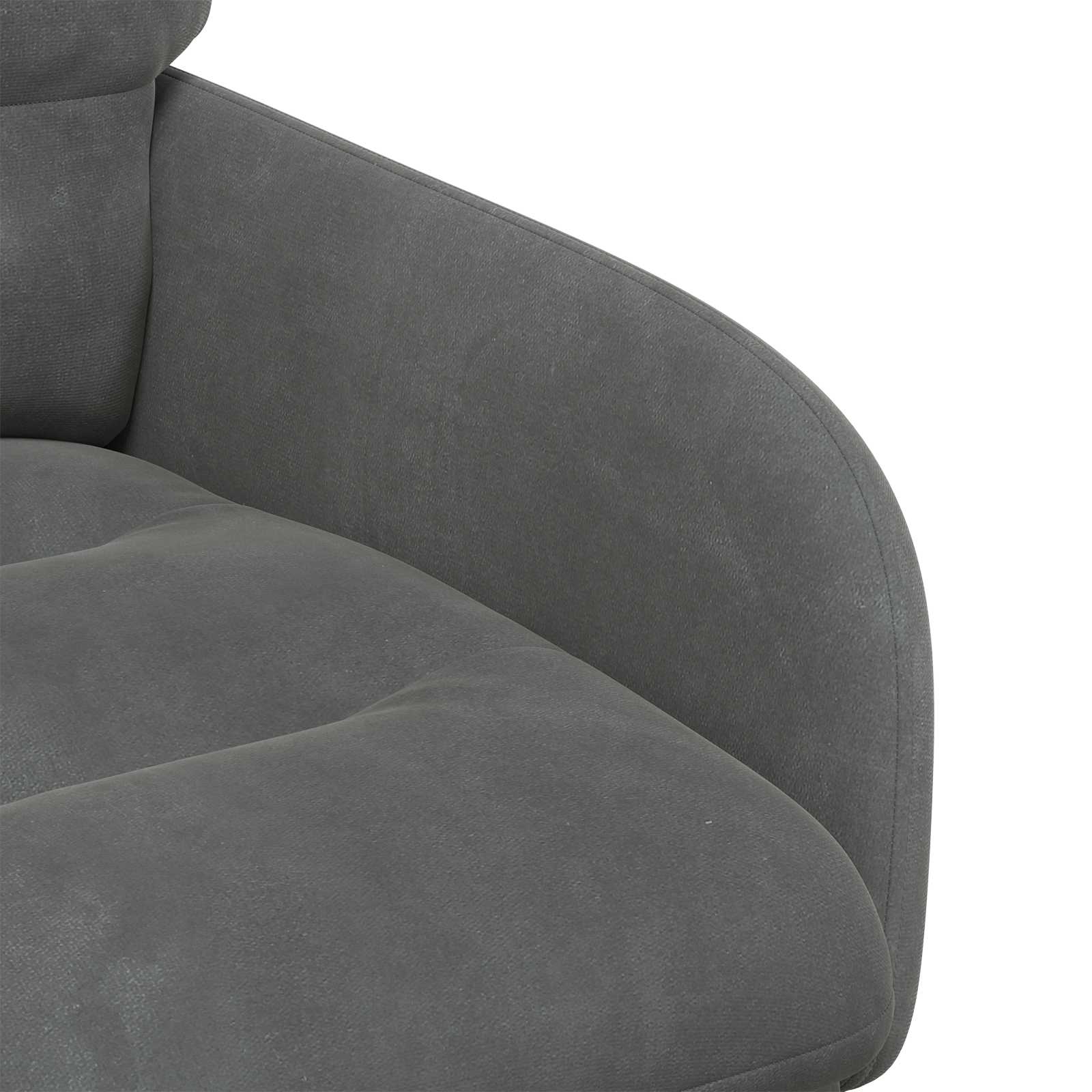 Jedilni stoli 6 pcs Žamet Temno siva 59 x 59,5 x 90 cm - slika 6