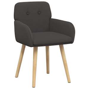 Jídelní židle 4 pcs Bouclé Tmavě šedá 59 x 57 x 85 cm - obrázek 3